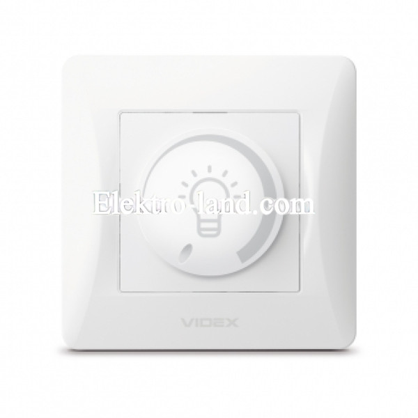 Диммер (регулятор яркости) Led 200w белый Videx Binera 